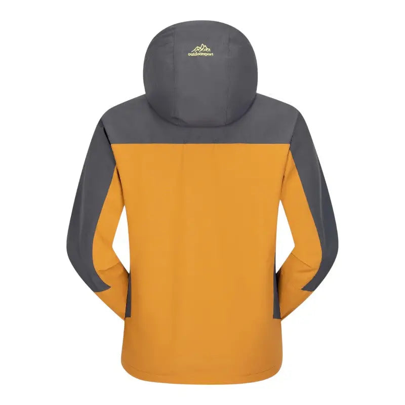 Regenjacke Herren - Wasserabweisend & Winddicht - Abnehmbare Kapuze