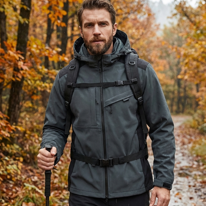 Hardshelljacke Herren - 8.000 mm Wassersäule - Leicht & Komprimierbar