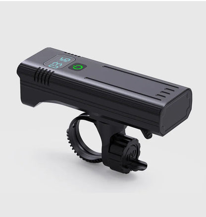 Fahrradlicht mit 12 LEDs, Digitalanzeige und 10.000-mAh-Akku mit Powerbank-Funktion – Ansicht 9