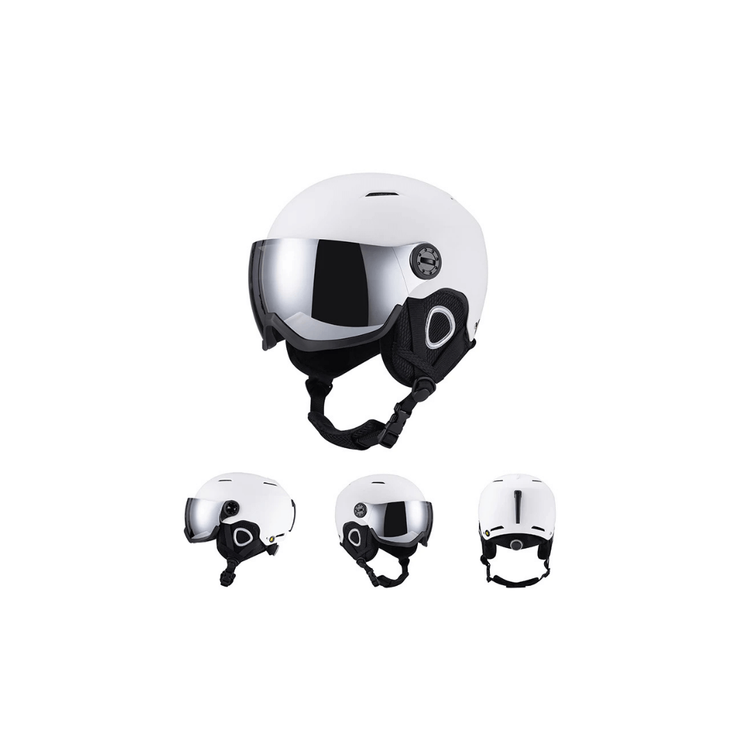 Skihelm mit Visier - ABS-Schale & EPS-Dämpfung - Verstellbar