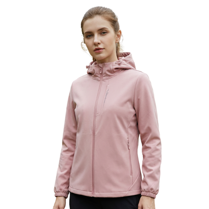 Übergangsjacke Damen Softshell - Fleecefutter - Winddicht