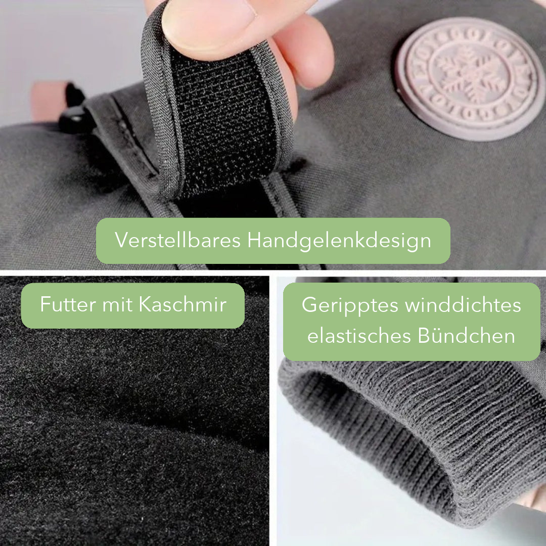 Skihandschuhe Herren & Damen - Wasserdicht & Warm - Unisex