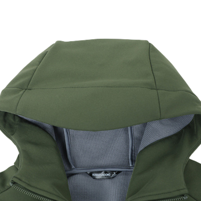 Softshelljacke Herren - Fleecefutter - Kapuze & Belüftung