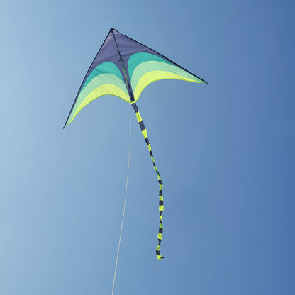 Flugdrachen Dreieck mit Schwanz - Einleiner für Anfänger