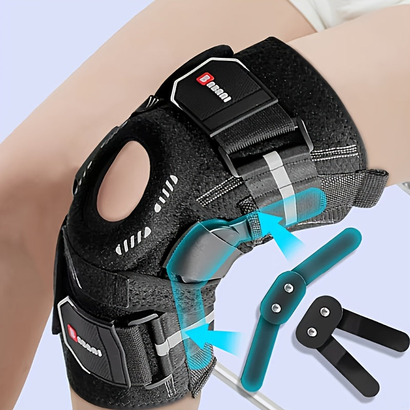 Kniebandage - Federstützen für Meniskus-Halt - Silikon-Patellakissen - Produktbild
