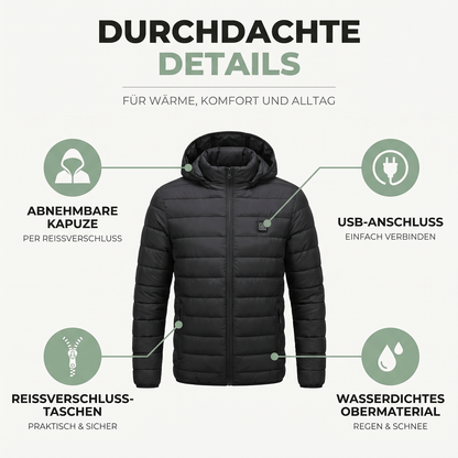 Beheizte Jacke – Details