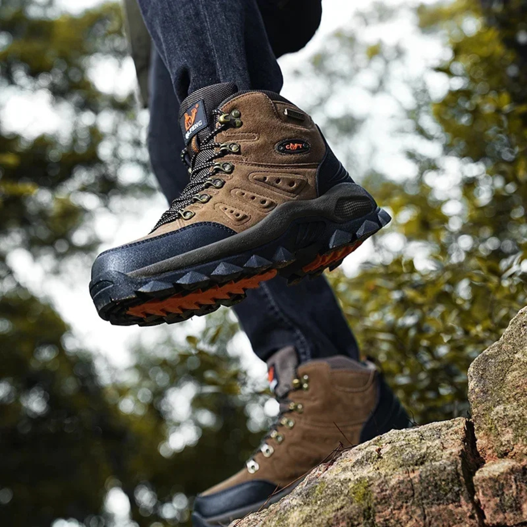 Wanderschuhe Herren - Wasserabweisend - Orthopädischer Komfort