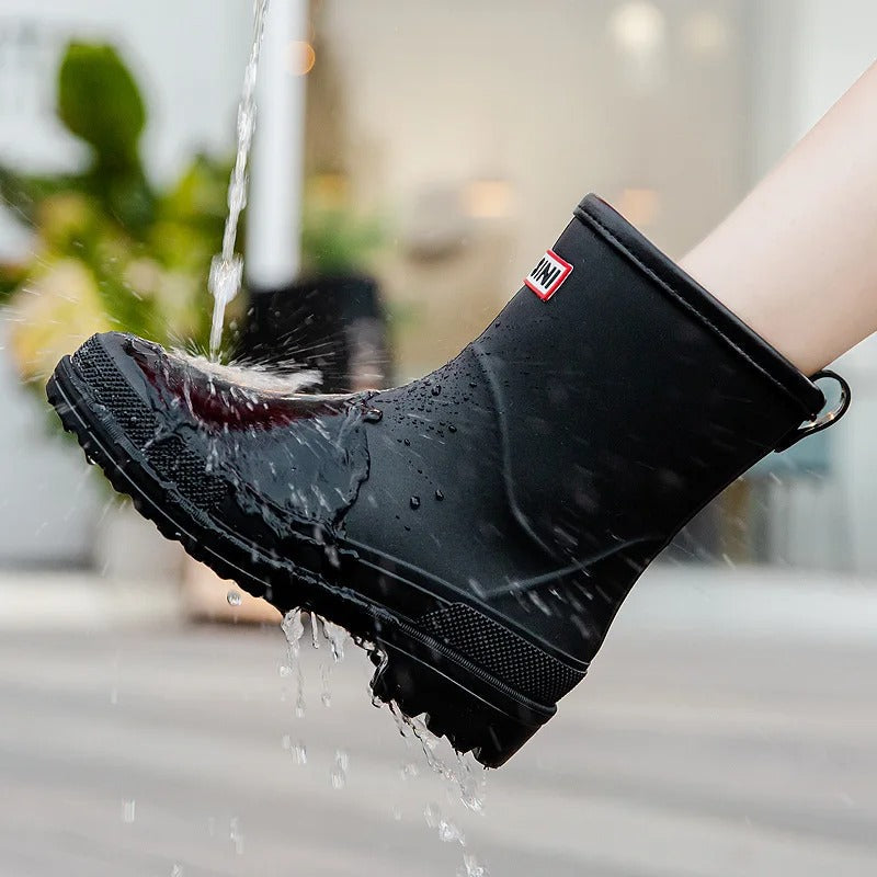 Gummistiefel Damen Halbschaft Wasserdicht & Rutschfest