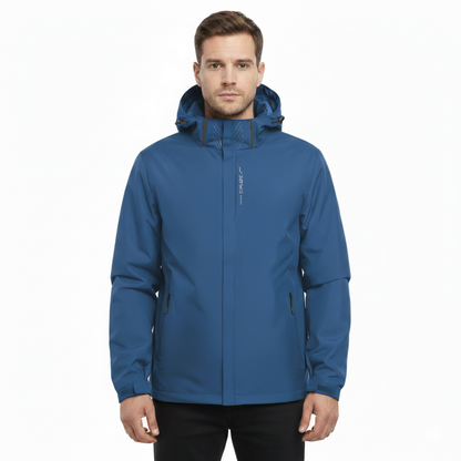 Übergangsjacke Herren Wasserdicht - Regenjacke mit Kapuze