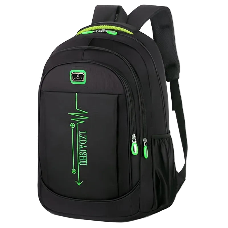 Schulrucksack für Jugendliche - Canvas - 5 Taschen