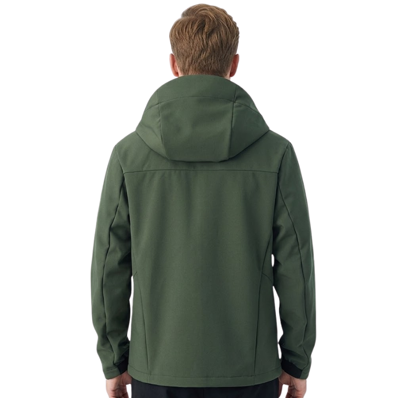 Softshelljacke Herren - Fleecefutter - Kapuze & Belüftung