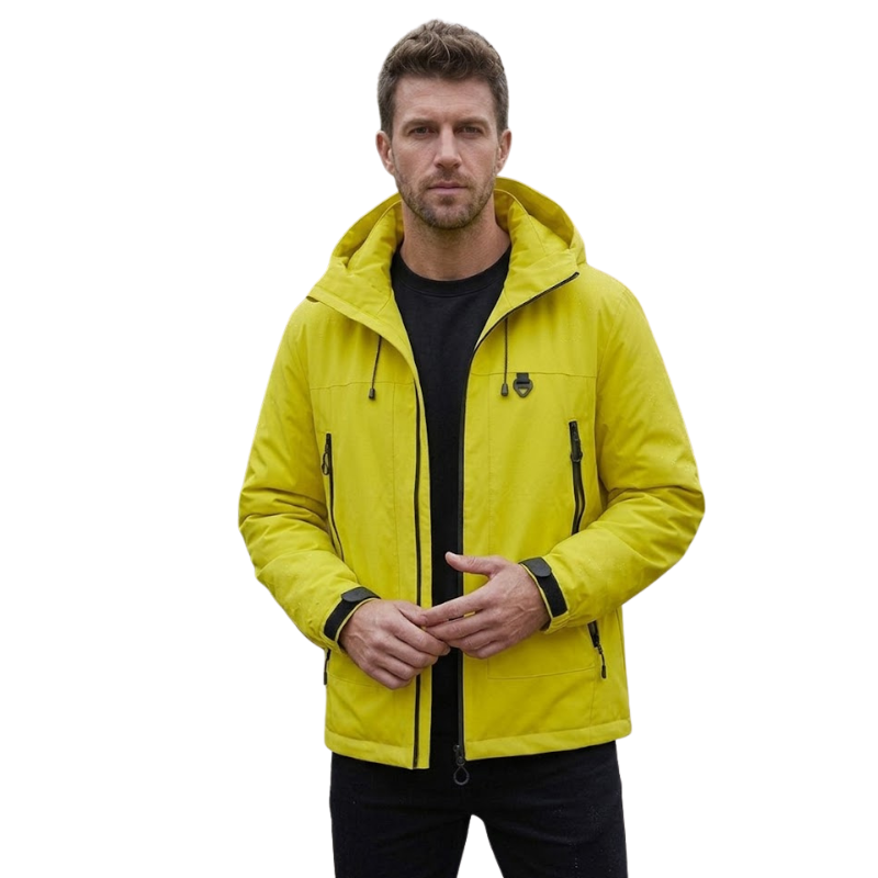 Wanderjacke Herren - Wasserdicht 5.000 mm - Fest sitzende Kapuze