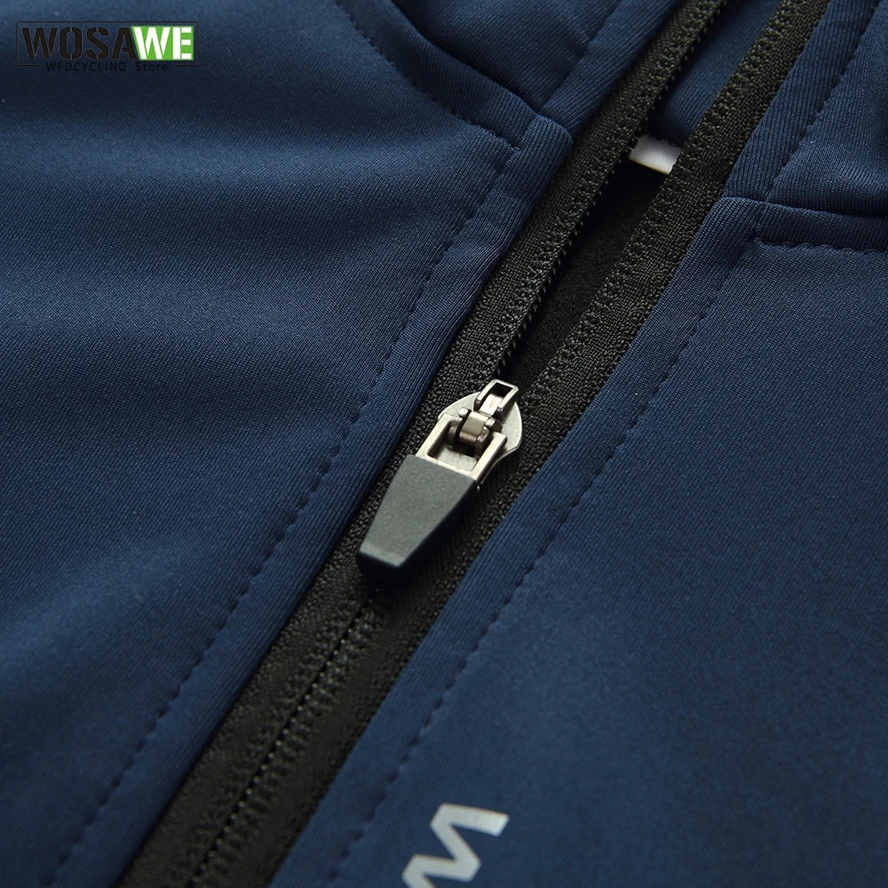Fahrradjacke Herren Winter - Slim Fit - winddicht - wasserabweisend