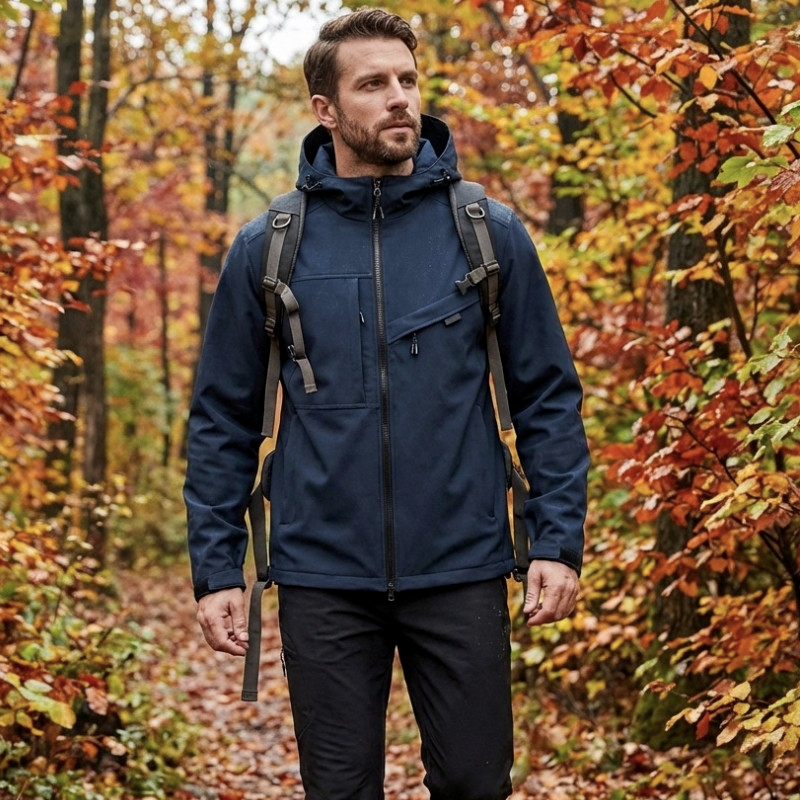 Hardshelljacke Herren - 8.000 mm Wassersäule - Leicht & Komprimierbar