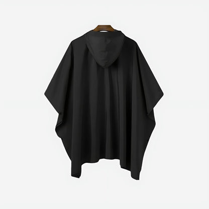 Regenponcho - Mit Kapuze und Bauchtasche - Unisex