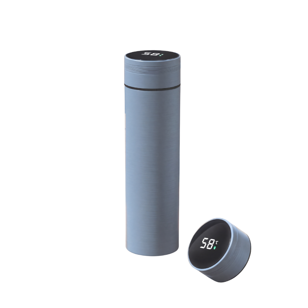Thermosflasche – Thermosflasche 500 ml mit LED-Temperaturanzeige