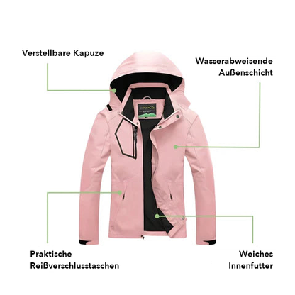 Softshelljacke Damen - Wasserdicht & Winddicht - Outdoor