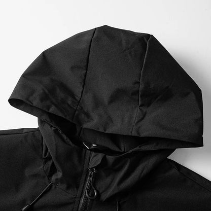 Regenjacke Unisex - Wasserdicht & Winddicht - Verstellbare Kapuze