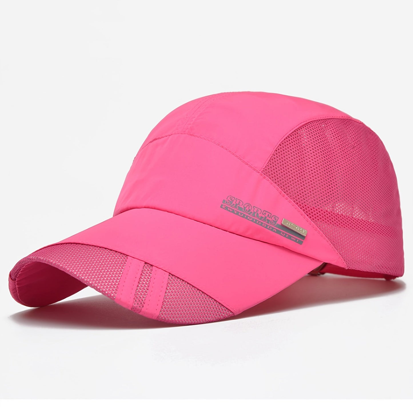 Herren-Sportcap mit Schirm - Schnelltrocknend - Mesh-Panels