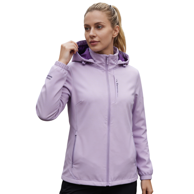 Übergangsjacke Damen Softshell - Fleecefutter - Winddicht