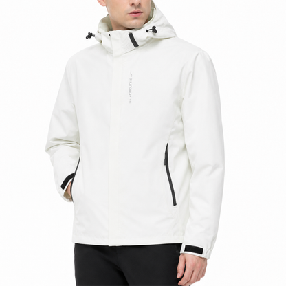 Fahrradjacke Damen - Wasserabweisend - Reflektierend mit Kapuze