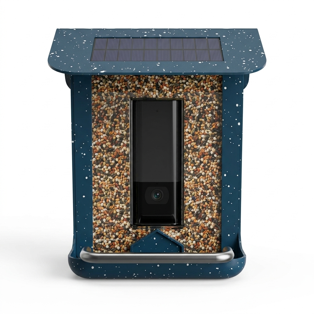 Intelligente Kamera-Vogelfutterstation - Fernsteuerung per App - Vogelhaus