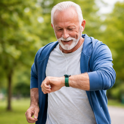 Senioren-Smartwatch – Herzfrequenz & Blutdruck immer im Blick
