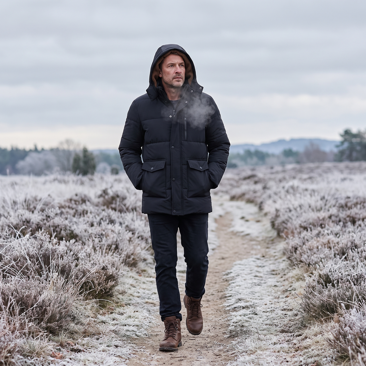 Winterjacke Herren – Im Einsatz draußen