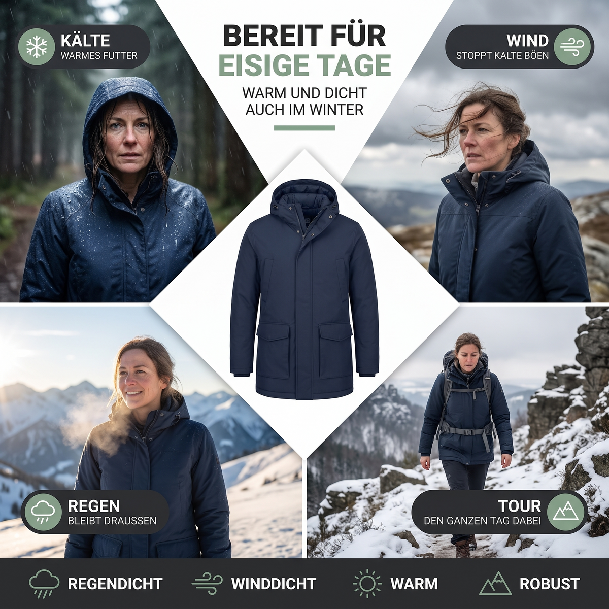 Winterjacke Herren – Übersicht der Eigenschaften
