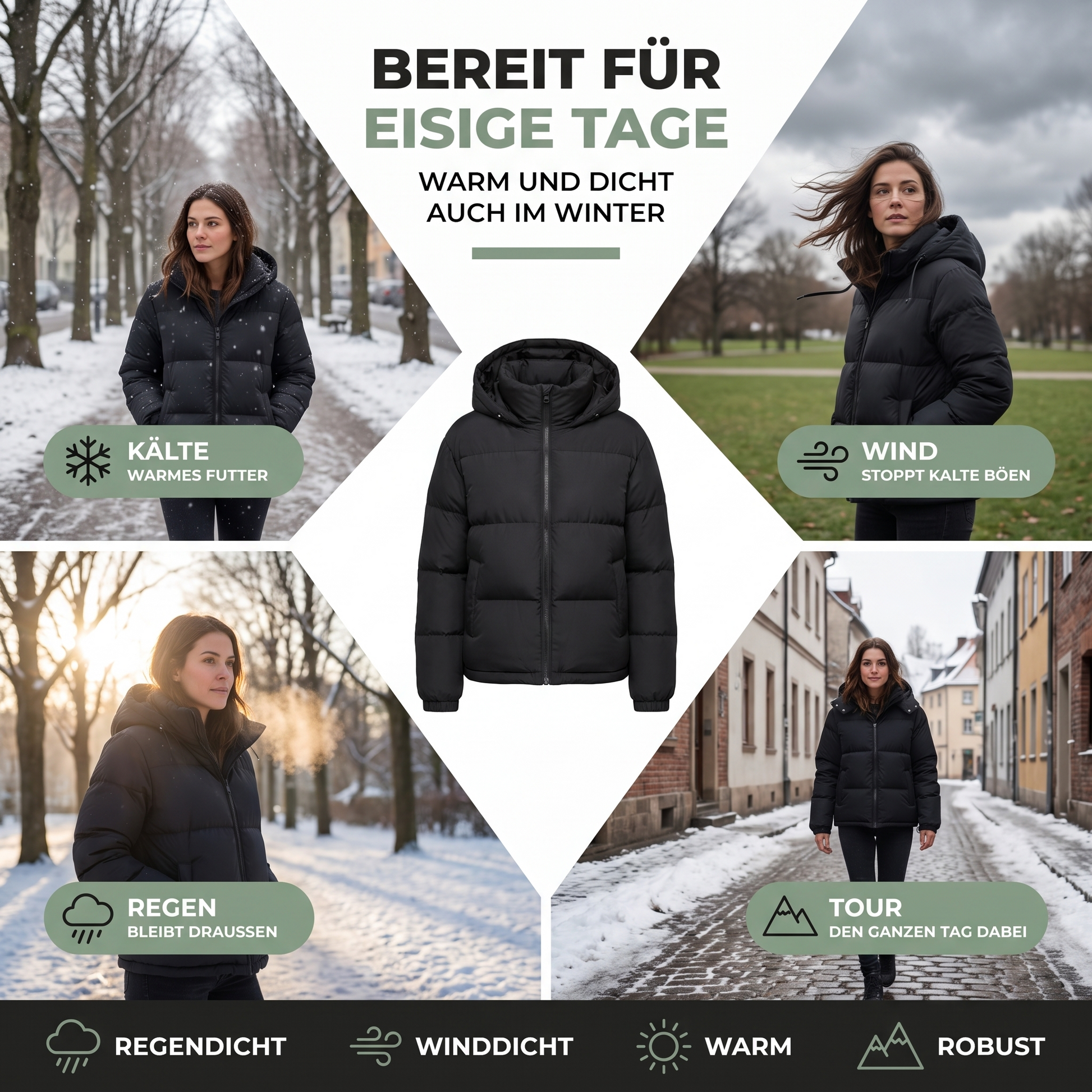 Steppjacke Damen – Übersicht der Eigenschaften