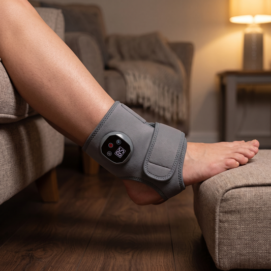 Massagegerät mit Wärme - Wärme & Vibration für Gelenke - Fußgelenk, Knie & Ellenbogen