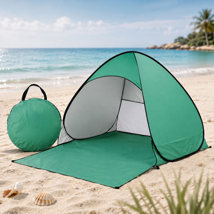 Pop-Up Strandmuschel - UV-Schutz 50+ - Aufbau in Sekunden