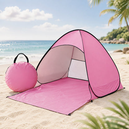 Pop-Up Strandmuschel - UV-Schutz 50+ - Aufbau in Sekunden