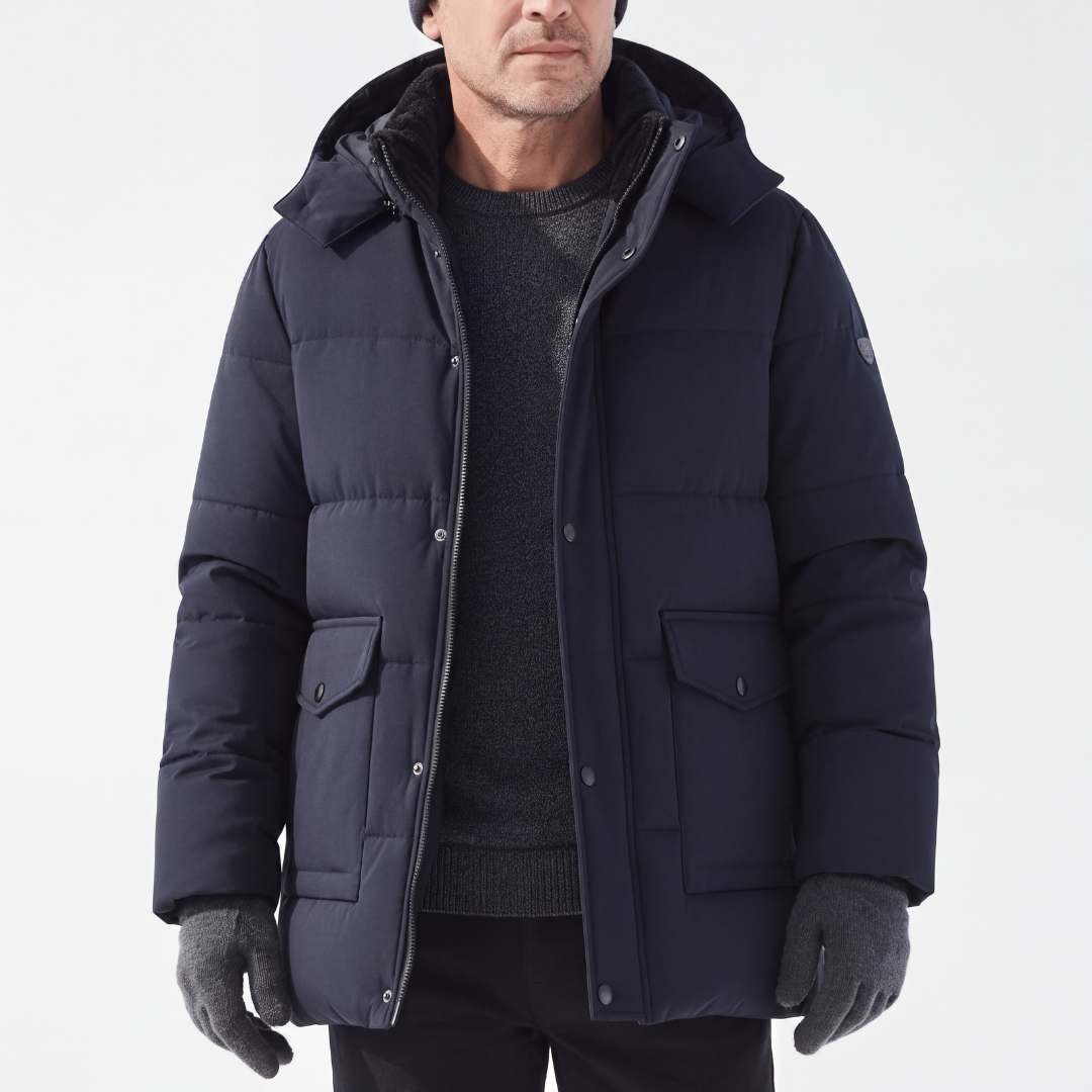 Winterjacke Herren - Wasserdicht & Winddicht - Fleecefutter