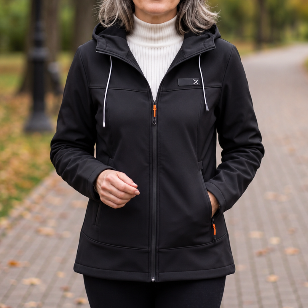 Übergangsjacke Damen - Wasserdicht & Winddicht - Kapuze