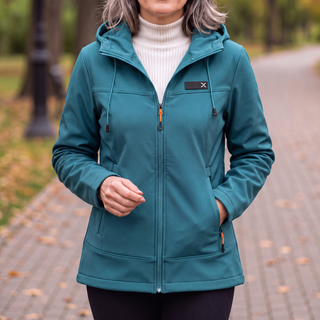 Übergangsjacke Damen - Wasserdicht & Winddicht - Kapuze