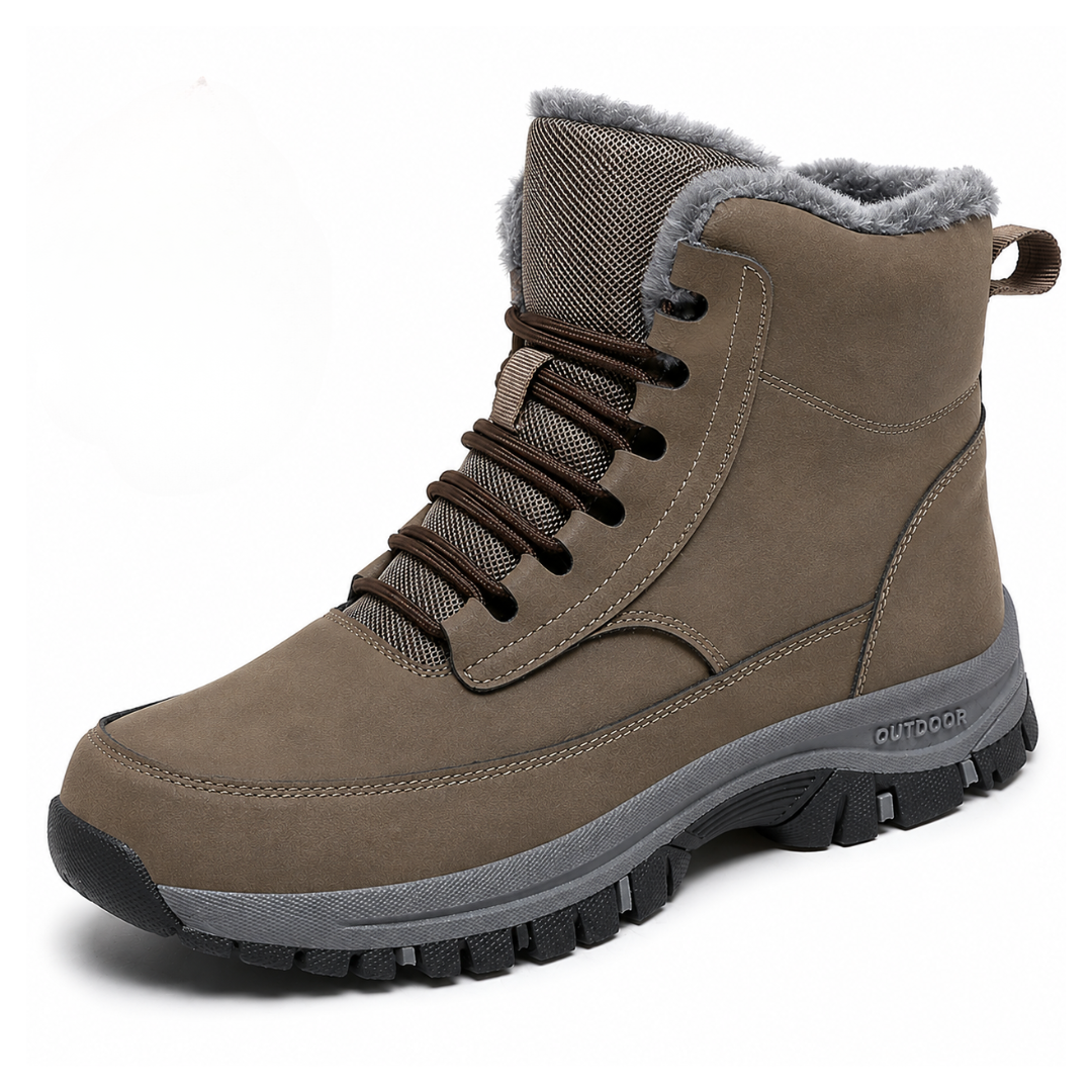 Winterstiefel Herren - High-Top - griffige Sohle