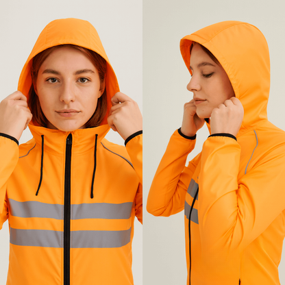 Laufjacke Herren - ultraleicht - reflektierend - faltbar
