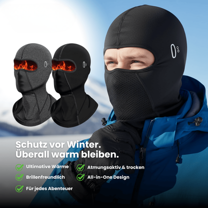 Sturmhaube - winddicht mit Fleecefutter - für Rad und Motorrad