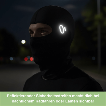 Sturmhaube - winddicht mit Fleecefutter - für Rad und Motorrad