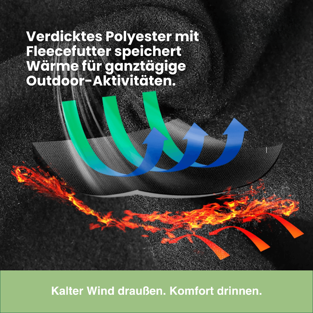 Sturmhaube - winddicht mit Fleecefutter - für Rad und Motorrad