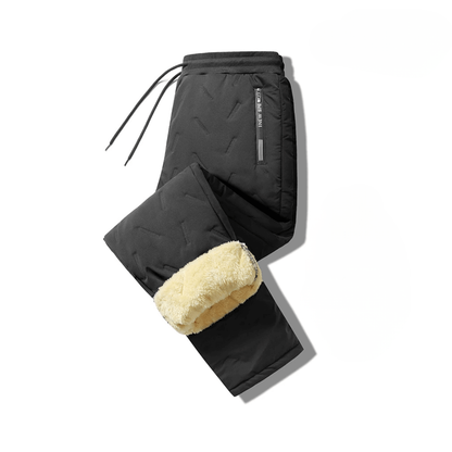 Thermohose Herren - gefütterte Jogginghose - winddicht