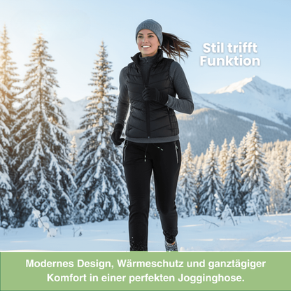 Thermohose Herren - gefütterte Jogginghose - winddicht