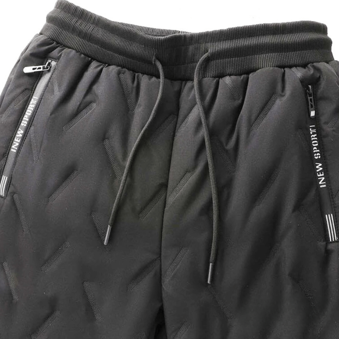 Thermohose Herren - gefütterte Jogginghose - winddicht