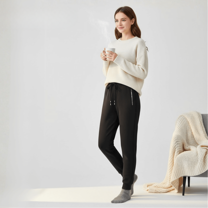 Thermohose Herren - gefütterte Jogginghose - winddicht