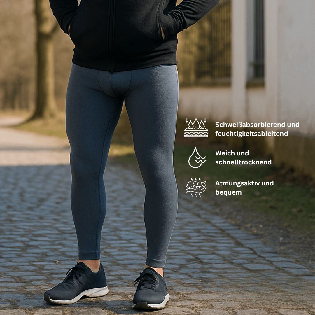Thermounterhose Herren - 4-Wege-Stretch - schnelltrocknend