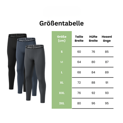 Thermounterhose Herren - 4-Wege-Stretch - schnelltrocknend
