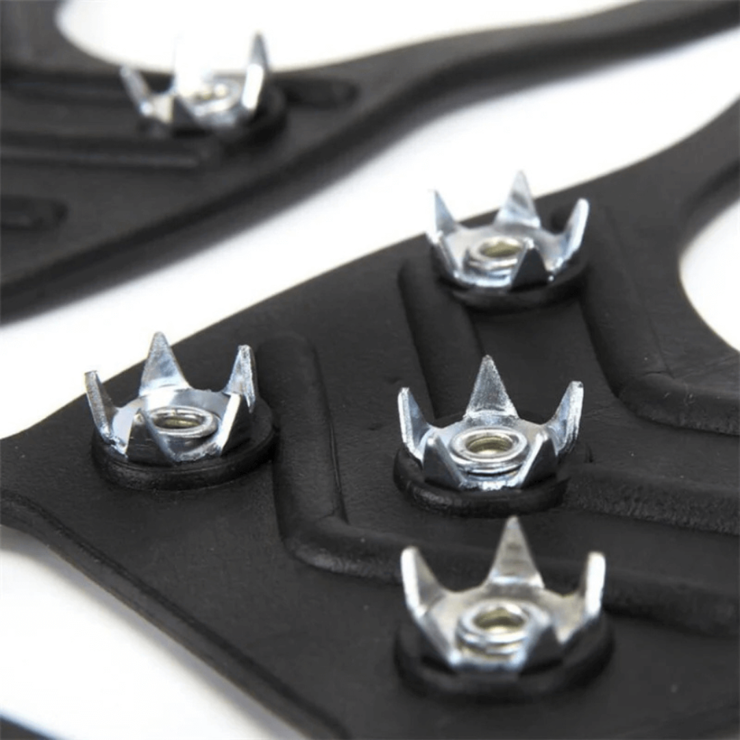 Schuhspikes – 10 Edelstahlzacken – rutschfest auf Eis – Unisex