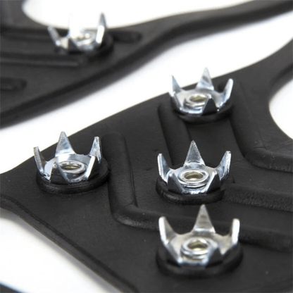 Schuhspikes – 10 Edelstahlzacken – rutschfest auf Eis – Unisex