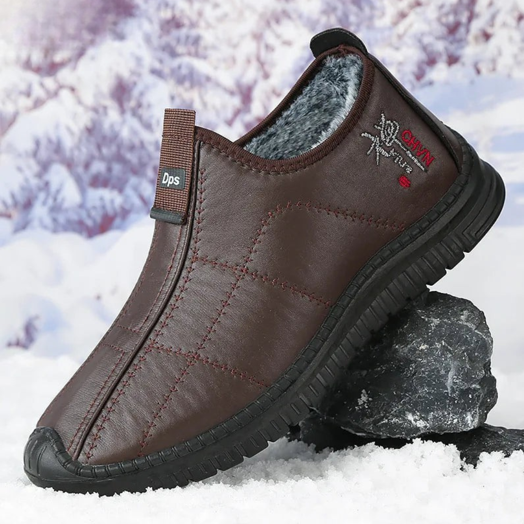 Hausschuh-Boot Herren - gefüttert - Slip-on